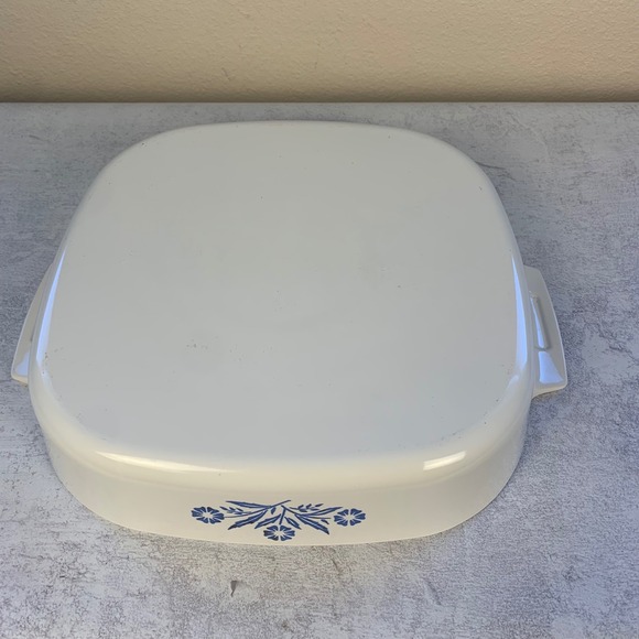Corning Ware P-10-B 10x10 Square Baker Cornflower Blue USA - Picture 4 of 6
